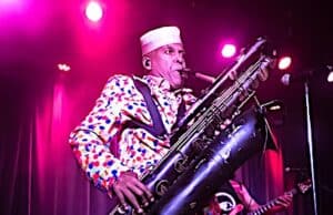 Fishbone: A Welcome Blast From The Past Fishbone's Angelo Moore performing at Off Broadway in St. Louis on April 17th, 2026.